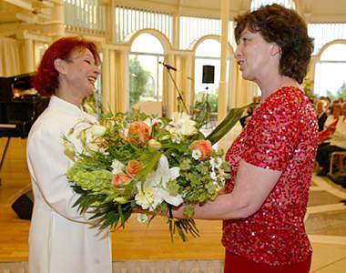 Esther Ofarim & Karin Clement - picture taken by www.gala.de © Sebastian Drüen