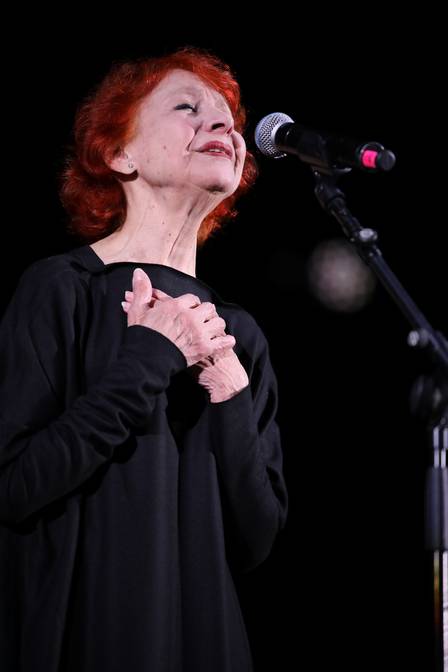 Esther Ofarim - live in Tel Aviv, 2023 - foto (c) Nahoum Hay