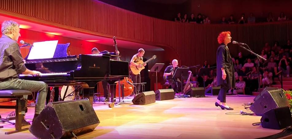 Esther Ofarim, Yoni Rechter, music students in Tel Aviv, 2019